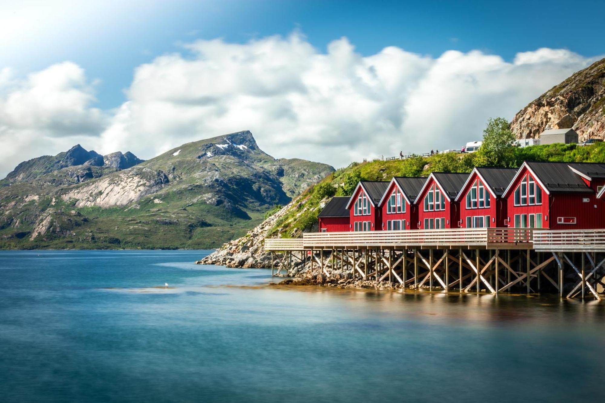 Lofoten Rorbu Lodge Offersoya Buitenkant foto