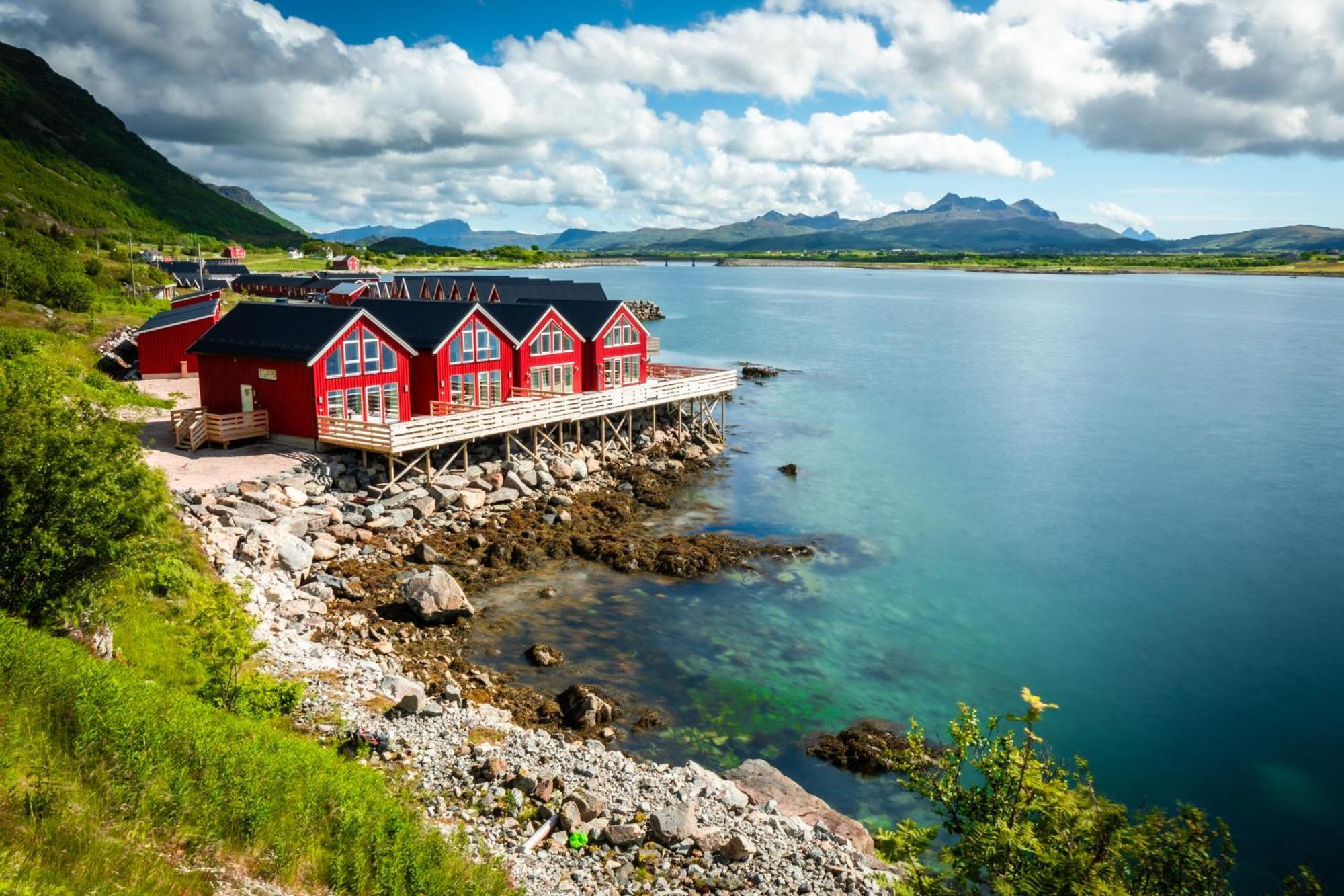 Lofoten Rorbu Lodge Offersoya Buitenkant foto